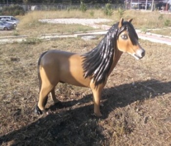 Pony Horse Statue