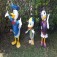 Donald Duck Ve Ailesi Heykelleri