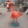 Flamingo Kuşu Heykeli