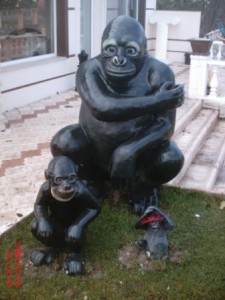 Orangutan Heykeli