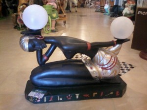 Dekoratif Mısırlı Kız Aydınlatma