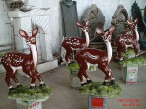 Gazelle Statues